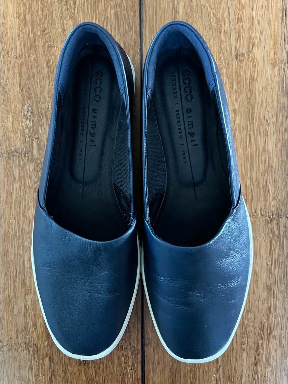 Ecco Women’s Simpil Marine (Navy Blue) Slip-On Loafers EU 37 US 6-6.5 - Picture 5 of 7